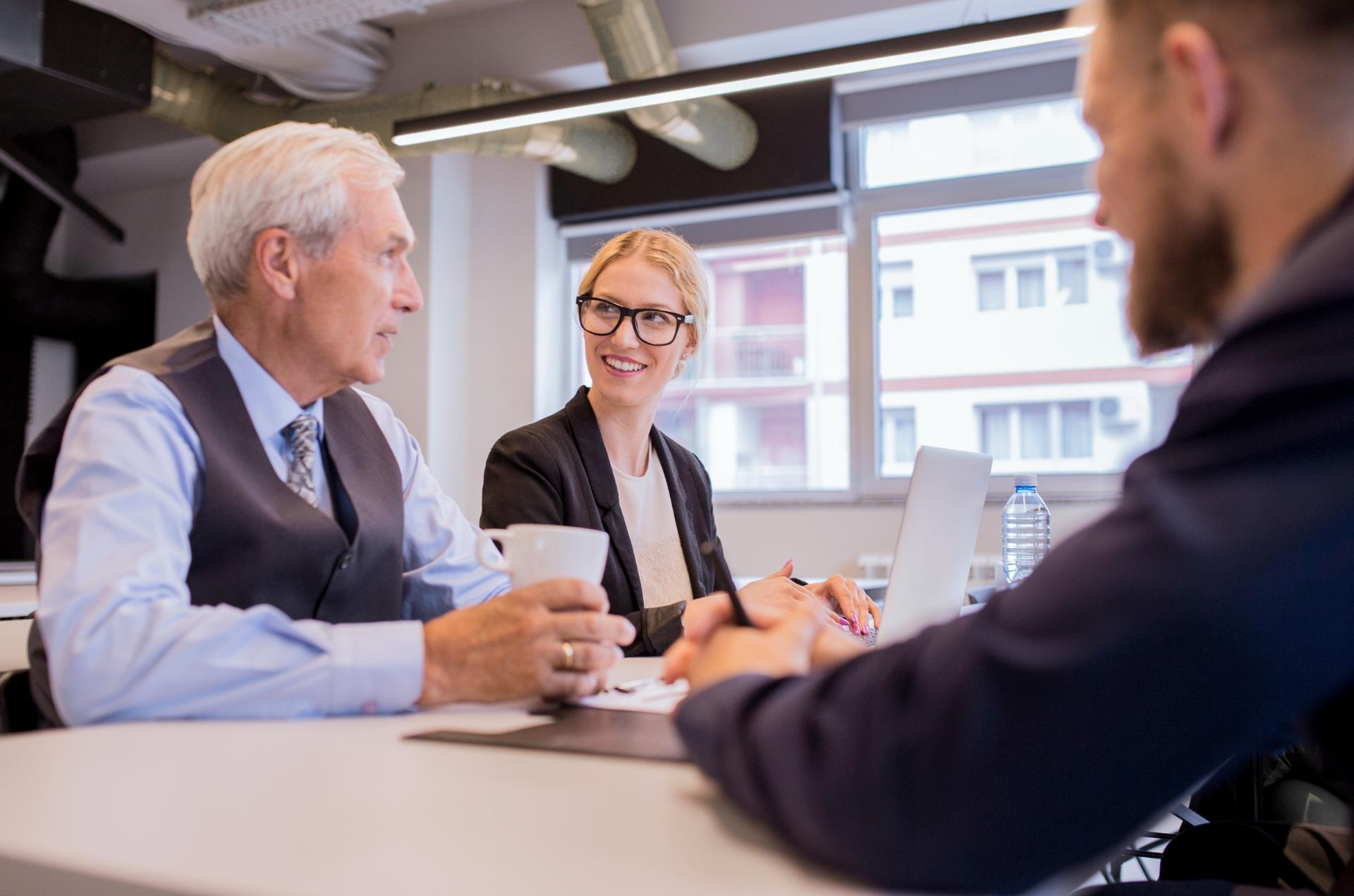 Strategisch overleg met externe IT manager binnen een enterprise organisatie